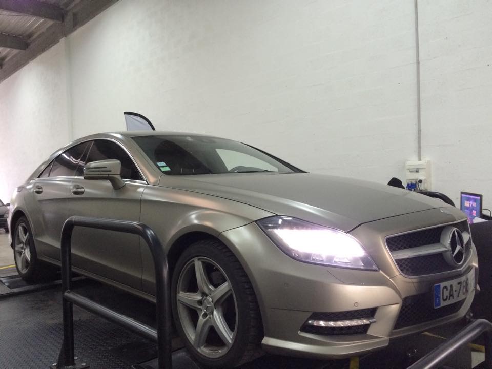 Mercedes Benz CLS 350 CDI 265hp (Stage 1) ZIPtuning Blog