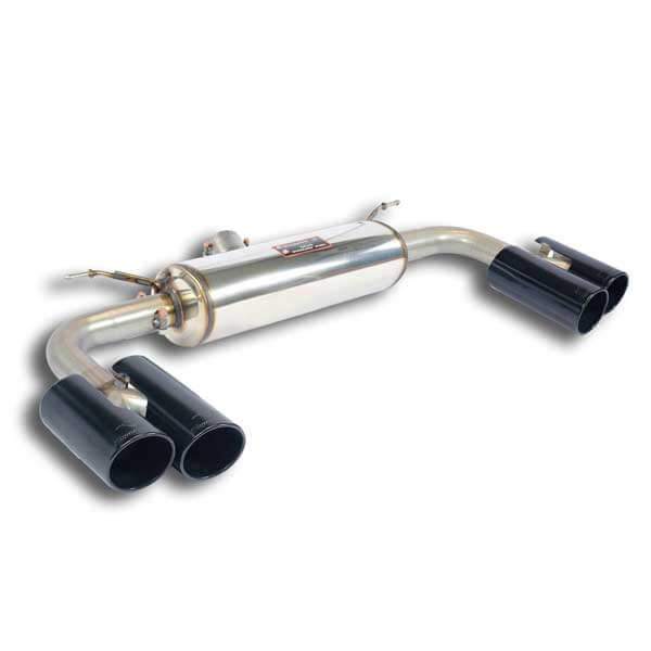 BMW M240i Stage 3 Supersprint Non Resonated Exhaust for M2 Bumper